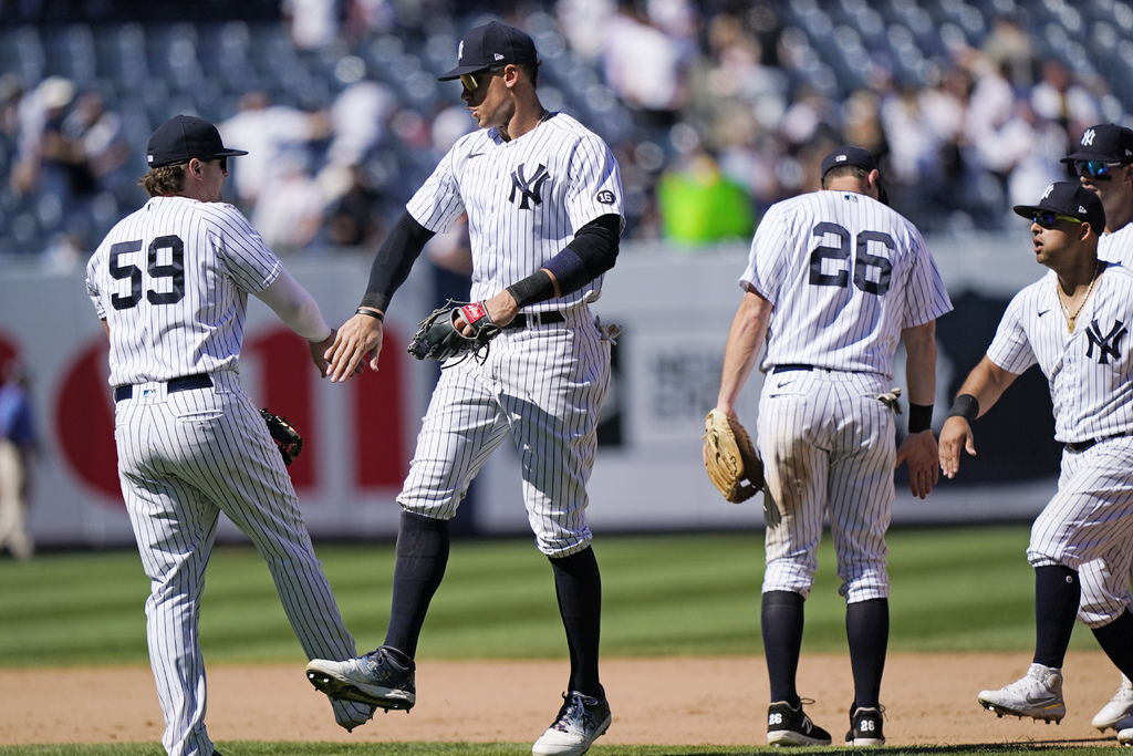 'El Juez' Aaron Judge disparó un cuadrangular en el primer inning. (AP)