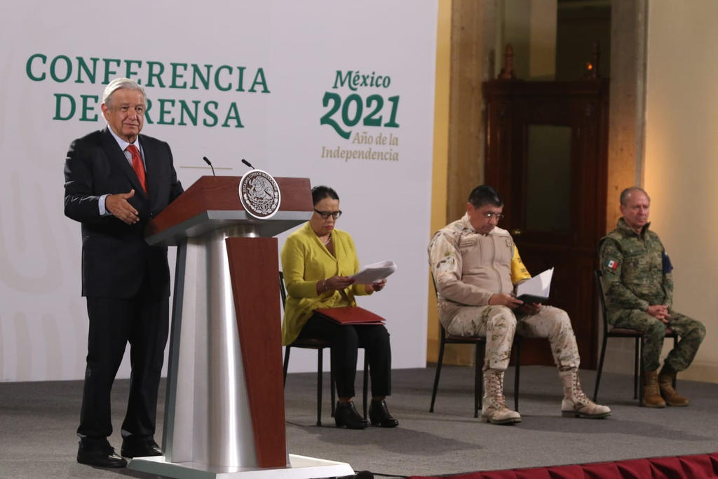 El presidente Andrés Manuel López Obrador señaló que la política exterior de México 'exige que no intervengamos en asuntos de otros países'. (EL UNIVERSAL)
