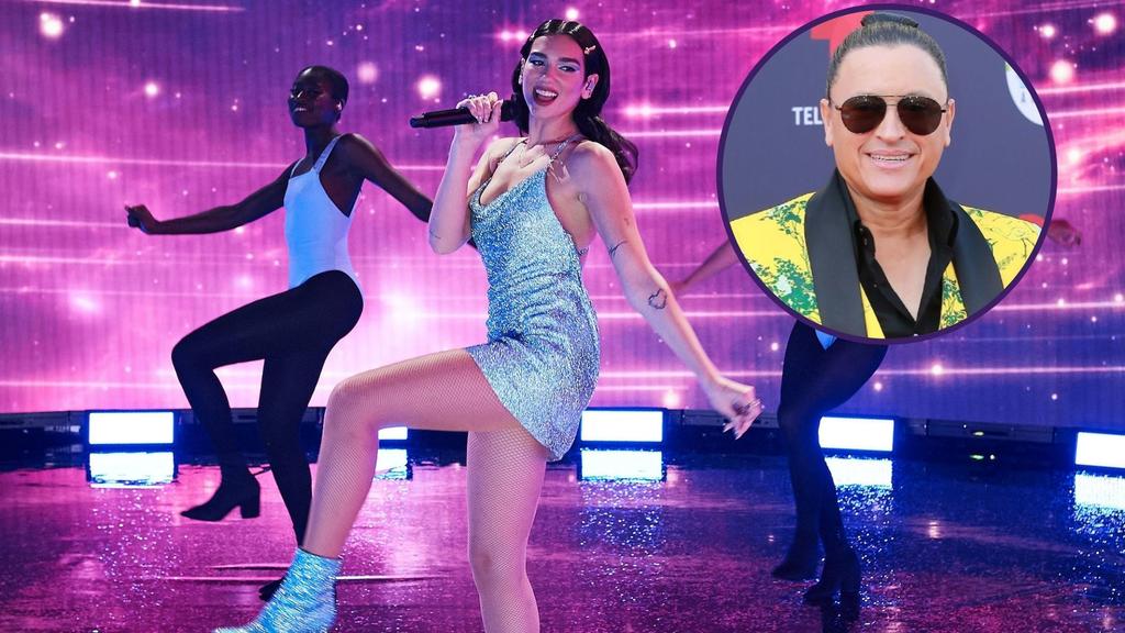 Dua Lipa ha dado de qué hablar luego de que circulara en redes sociales un video de la artista británica bailando al ritmo de Suavemente, tema de Elvis Crespo.  (ESPECIAL) 