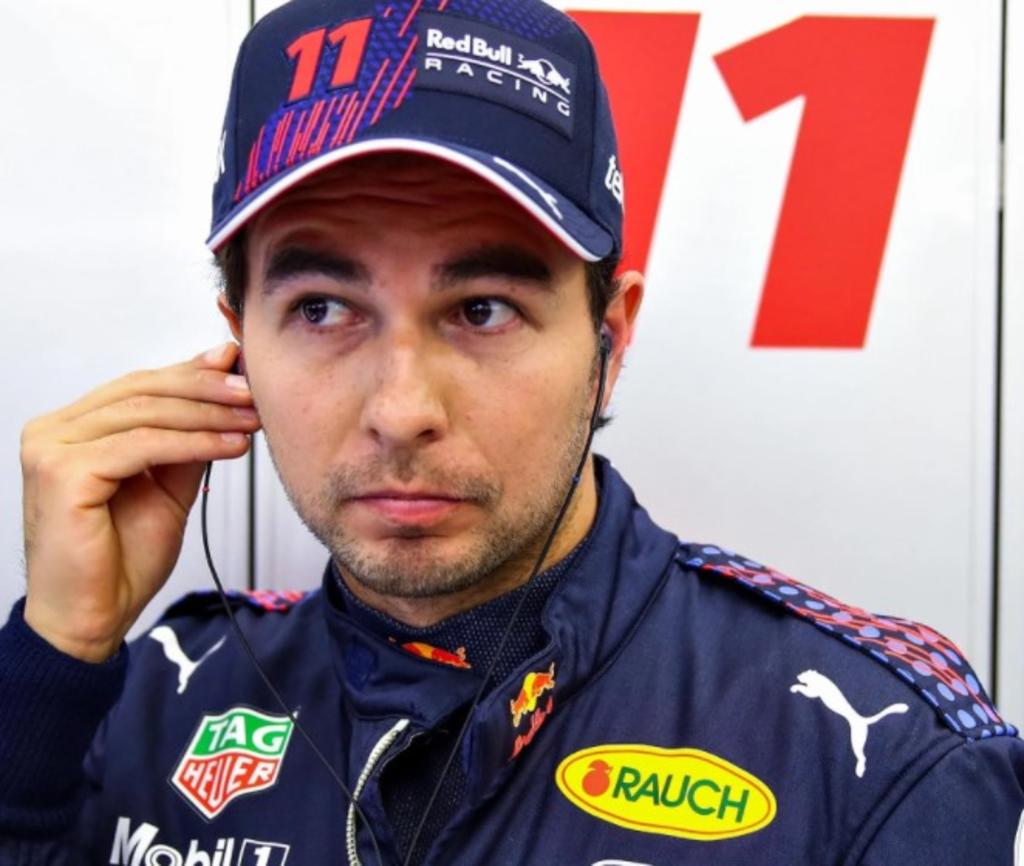 Una vez más el piloto mexicano, 'Checo' Pérez arremetió en contra del ruso Nikita Mazepin en plena carrera durante el Gran Premio de Estiria este domingo. (ESPECIAL) 