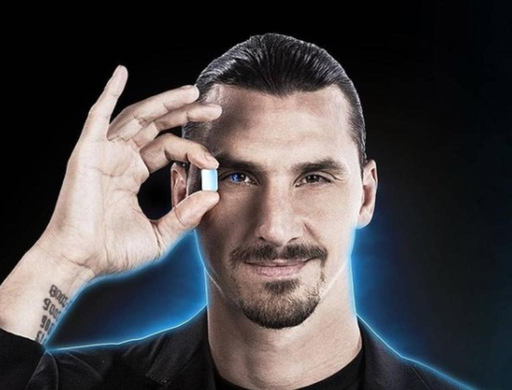 Zlatan Ibrahimovic, delantero del AC Milán, es uno de los futbolistas más mediáticos del mundo, en gran parte por la arrogancia que muestra tanto dentro como fuera del campo. (INSTAGRAM) 