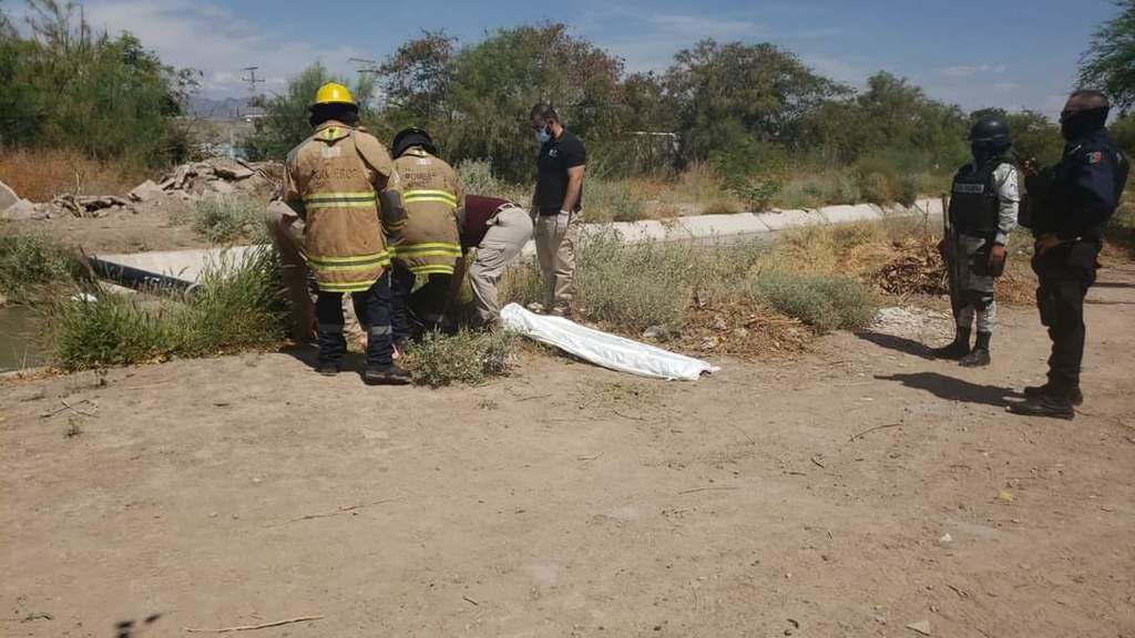 El hallazgo se reportó al sistema estatal de emergencias 911 alrededor de las 11:25 horas de ayer lunes. (EL SIGLO DE TORREÓN)