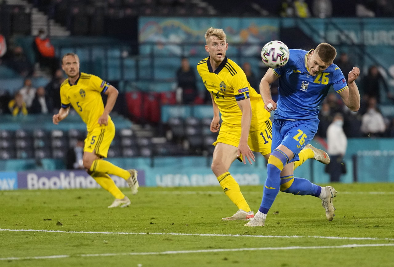 Ucrania hace historia al llegar a cuartos de final de la Eurocopa 2020 tras derrotar a Suecia