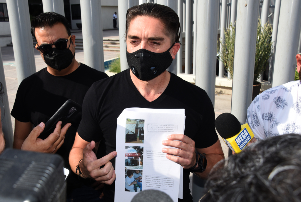 La denuncia se presentó ante la Fiscalía General de la República. (JESÚS GALINDO)