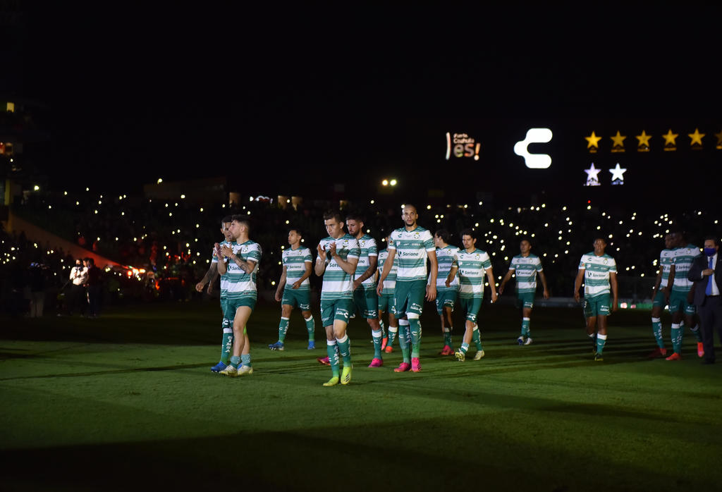 Los Guerreros del Santos Laguna presentaron a sus rivales para el torneo Apertura 2021. El primer contrincante será el Necaxa. (ARCHIVO)