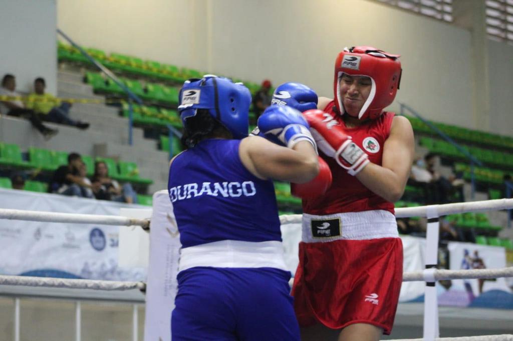 Dentro de los Juegos Nacionales Conade 2021, la boxeadora duranguense Brenda Nohemí Flores perdió en su presentación en esta competencia deportiva. (ARCHIVO) 
