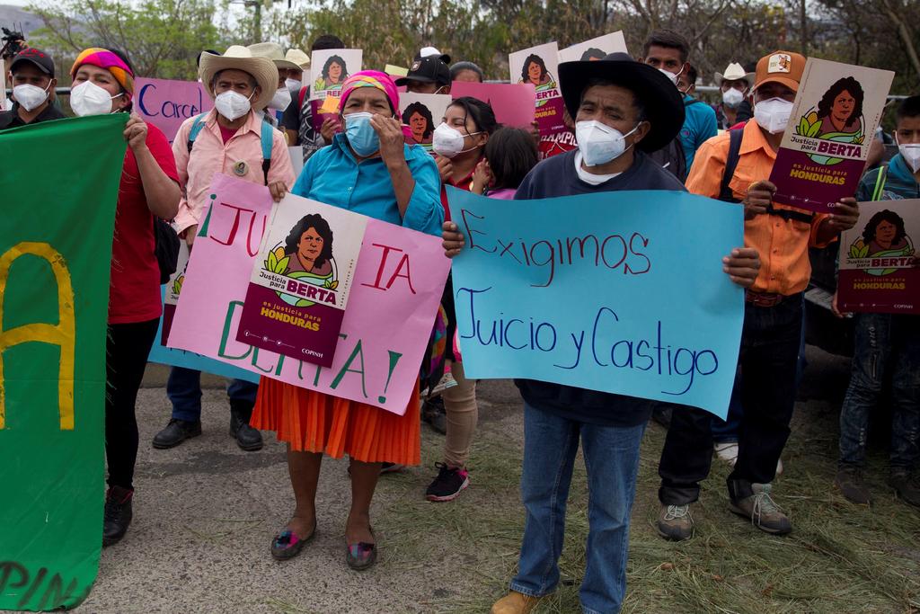 La justicia de Honduras declaró este lunes culpable al hondureño Roberto David Castillo como coautor del asesinato de la ambientalista Berta Cáceres, ocurrido el 2 de marzo de 2016, un crimen por el que siete personas ya fueron condenadas en 2019, informó una fuente judicial. (ARCHIVO) 