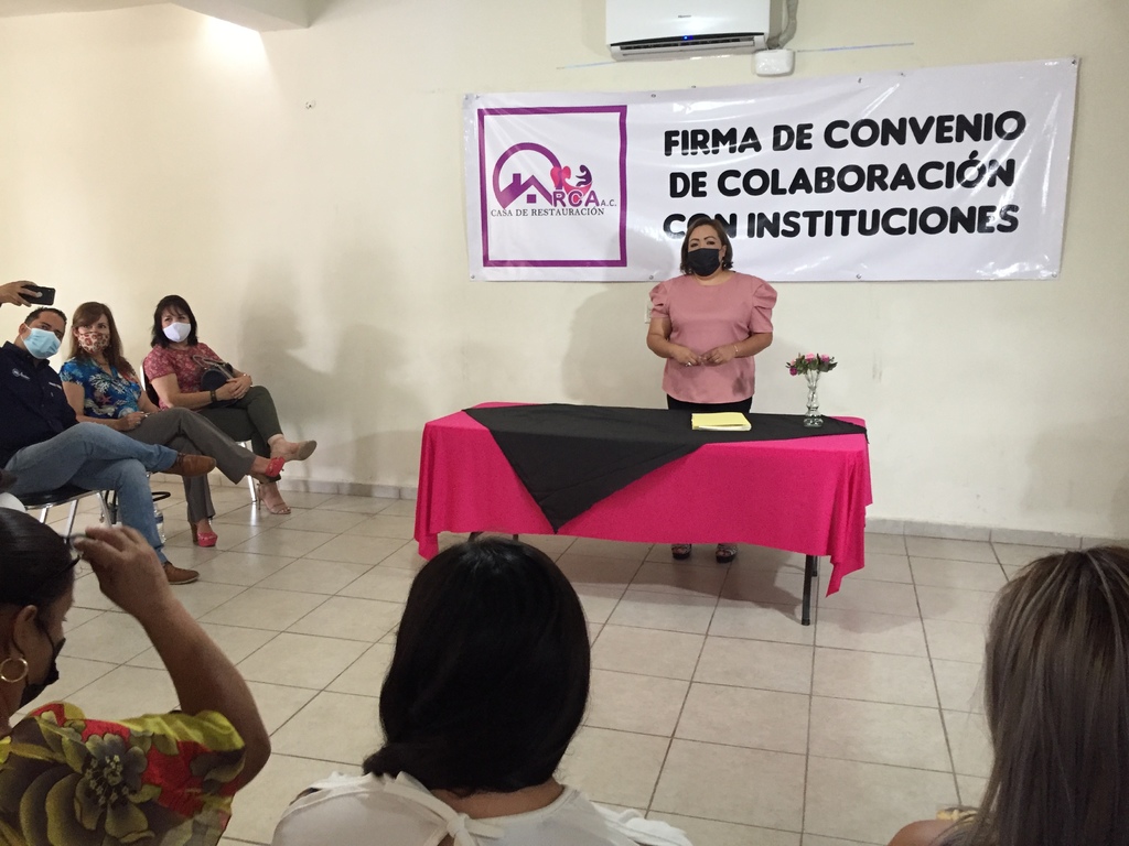 Casa El Arca firmó un convenio de colaboración con distintas instituciones de atención a la violencia para continuar con su labor. (GUADALUPE MIRANDA)