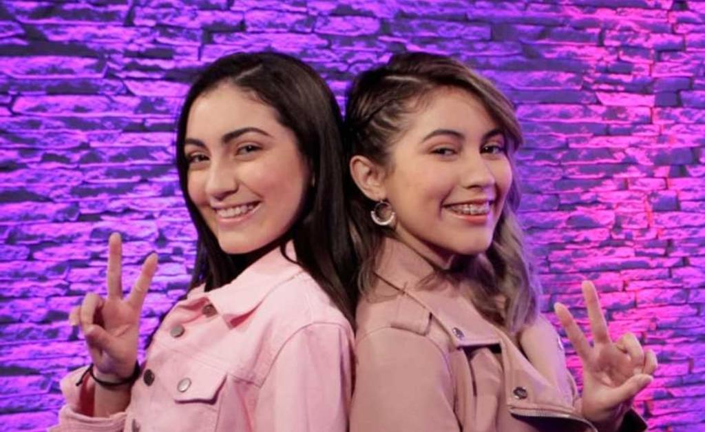 Sorprenden. Las laguneras Nadia y Diana Karrum se ganaron un lugar en La Voz Azteca en el equipo de Jesús Navarro.      