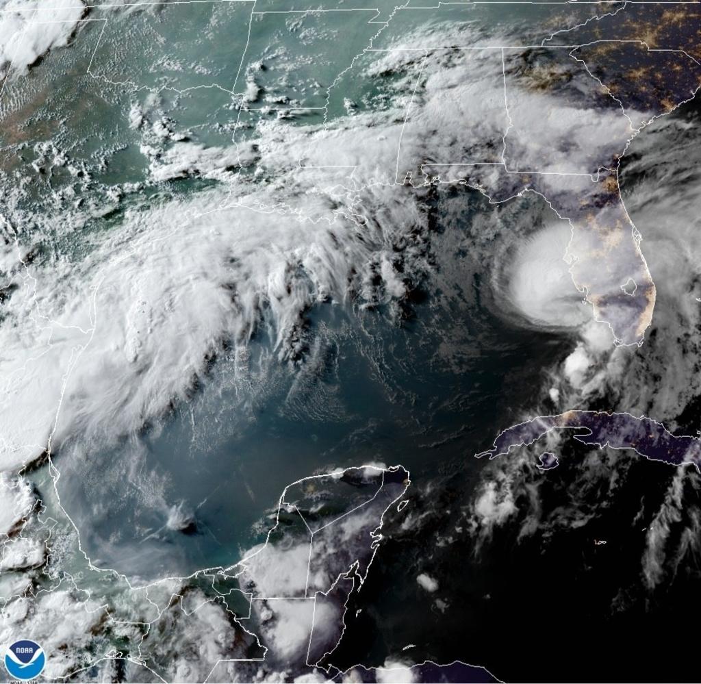 La tormenta tropical 'Elsa' tocó tierra este miércoles en el condado Taylor, en el noroeste de Florida, con vientos máximos sostenidos de 65 millas por hora (100 km/h), informó el Centro Nacional de Huracanes (NHC) de Estados Unidos. (ARCHIVO) 