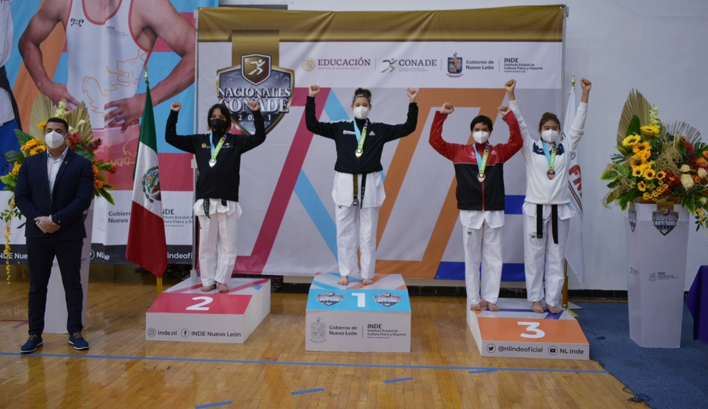 Maryana Martínez Zamarripa fue la ganadora en la categoría de menos de 63 kilogramos femenil.