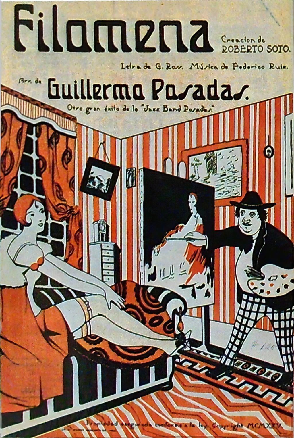 A finales de 1925, Del Moral compuso la letra o estribillo, Federico Ruiz, la música y el arreglista lo fue Guillermo Posadas de la pieza llamada “La Filomena”. (CORTESÍA)