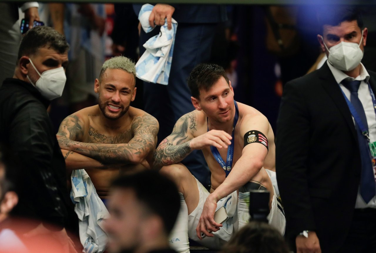 Revela Neymar conversación con Messi tras perder la Copa América