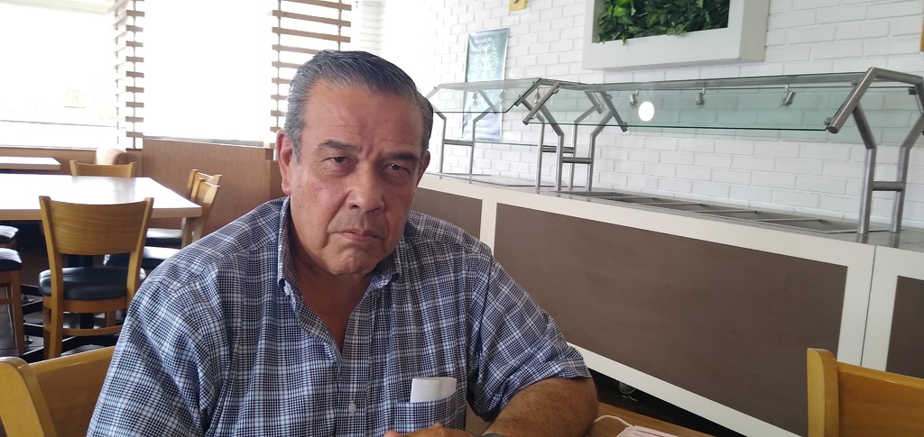 El exalcalde de Lerdo, Roberto Carmona, asegura que él no autorizó conceptos de obra del PIV. (DIANA GONZÁLEZ)