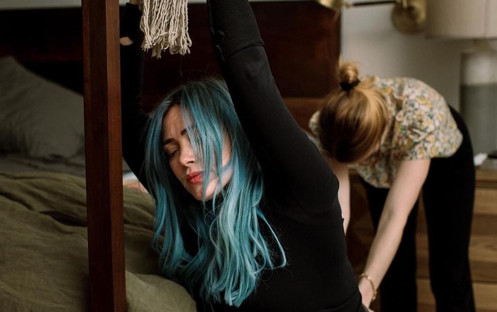 El pasado mes de marzo, la cantante estadounidense Hilary Duff dio a luz a su tercera hija, Mae James Bair, y lo quiso hacer a su manera: en su casa, con ayuda de una doula y utilizando una bañera de plástico.  (INSTAGRAM) 