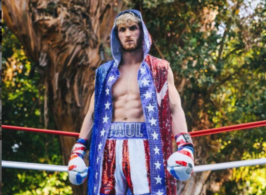 Logan Paul, el 'youtuber' que se convirtió en boxeador asegura que podrá noquear a Floyd Mayweather en una revancha. (CORTESÍA)
