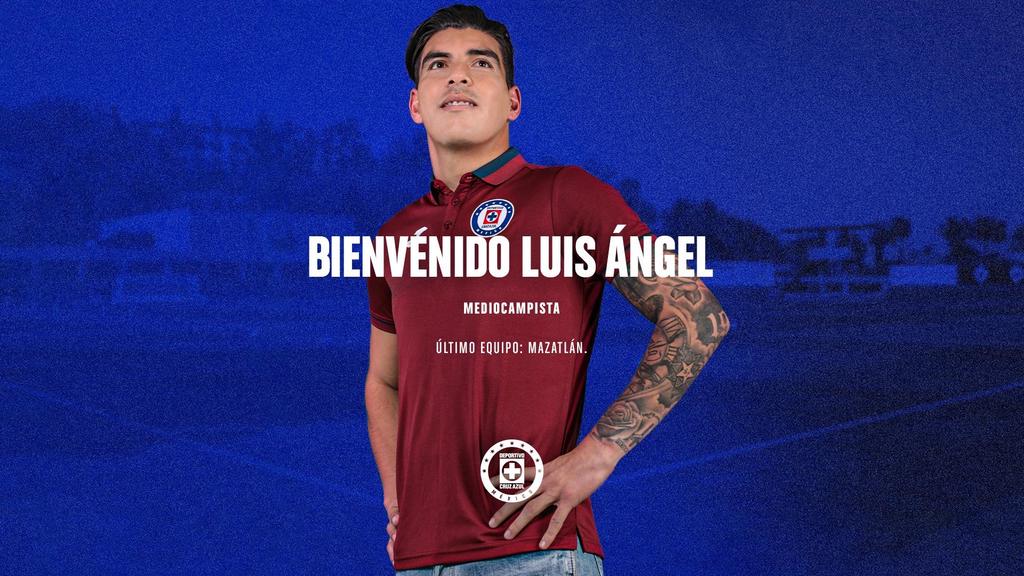 Cruz Azul hizo oficial la llegada de su primer refuerzo para el siguiente torneo: Luis Ángel 'Quick' Mendoza. (ARCHIVO) 
 