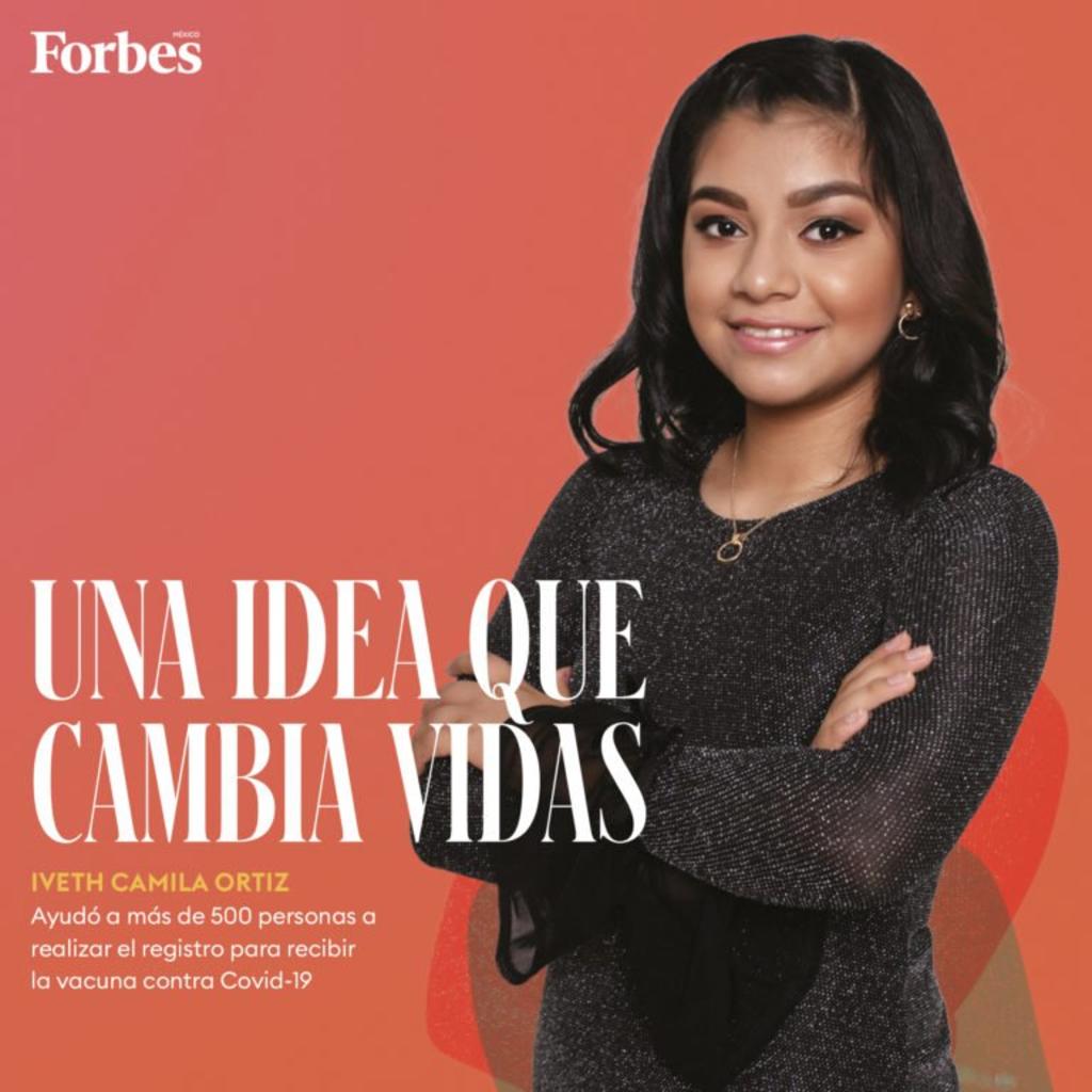 Una de las protagonistas de la 'nueva normalidad' fue precisamente Camila Ortíz, la más pequeña del grupo de mujeres reconocidas y que durante la Jornada Masiva de Vacunación en Torreón, se convirtió en el 'ángel' de cientos de personas adultas mayores del ejido Albia. (FORBES)