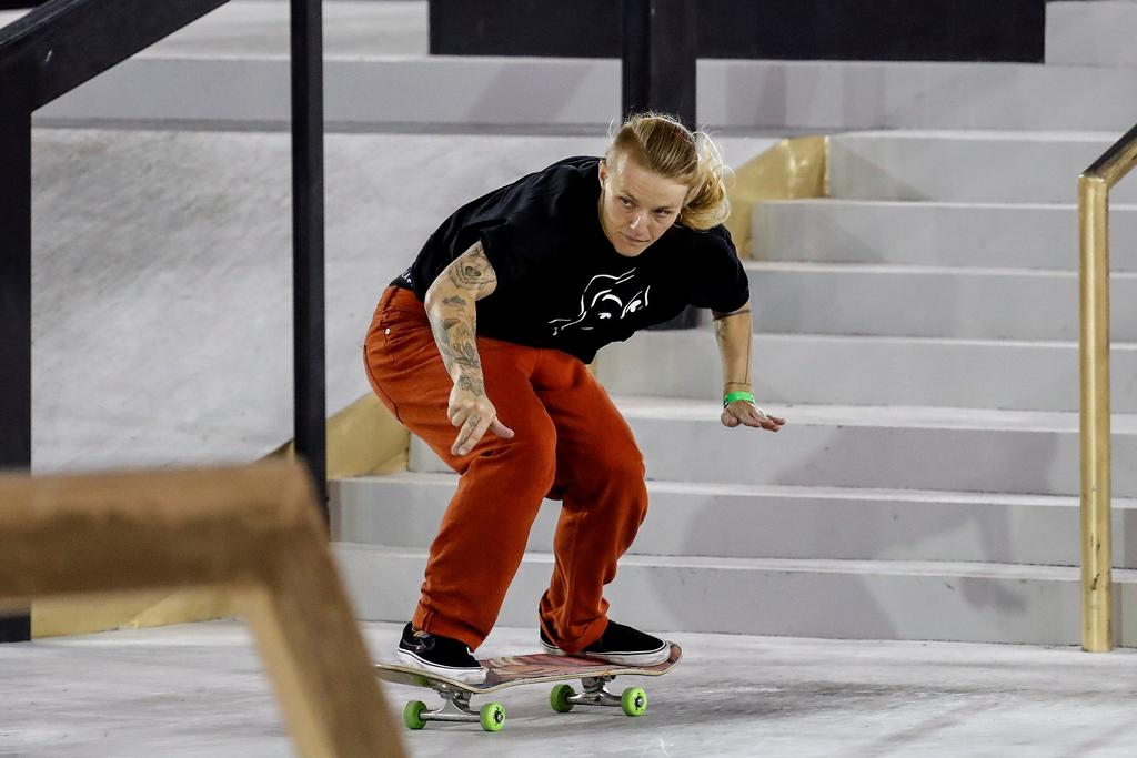La skater holandesa Candy Jacobs se ha convertido en la segunda atleta en quedar fuera de los Juegos Olímpicos de Tokio tras haber dado positivo este miércoles en COVID-19, según anunció la propia deportista a través de sus redes sociales. (ARCHIVO) 
