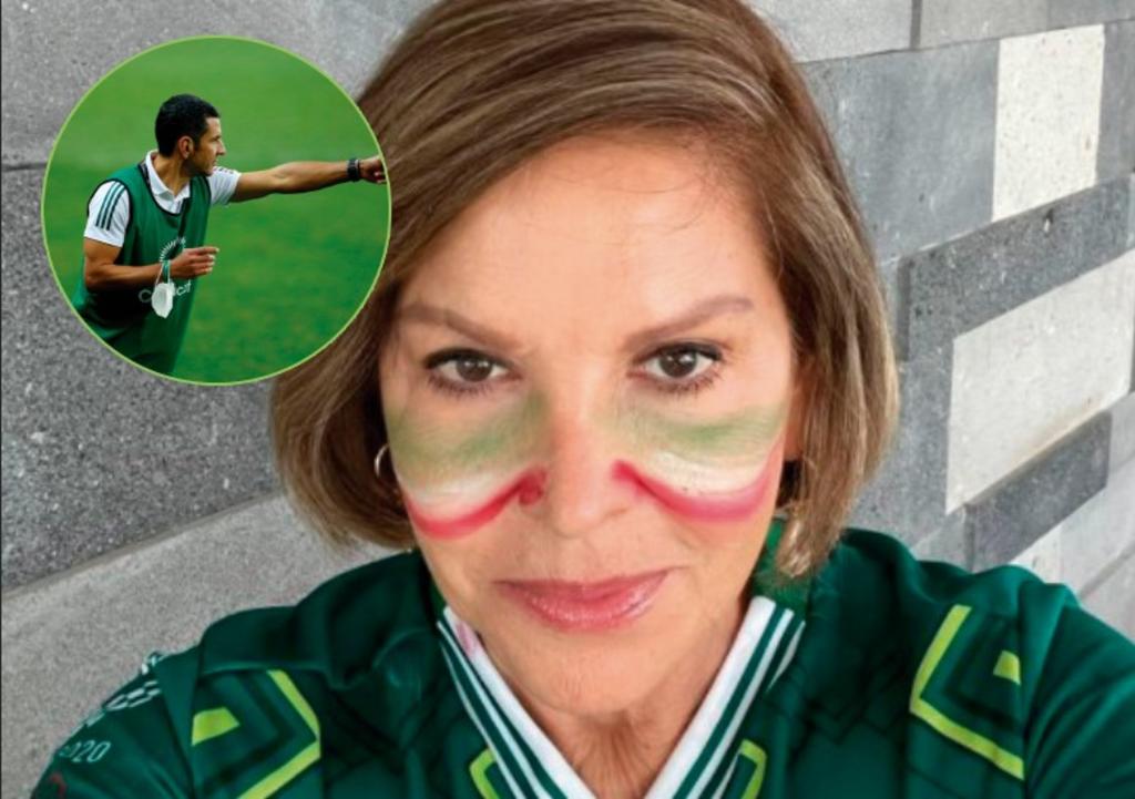 Como toda mamá orgullosa, la actriz Ana Bertha Espín 'madrugó' este miércoles para presenciar la goleada de la Selección Mexicana a Sudáfrica en la justa olímpica de Tokio 2020.