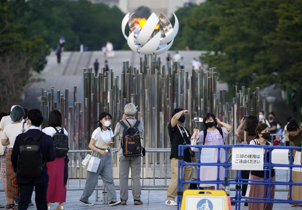El Gobierno de Japón amplió hoy sus medidas para tratar de contener el auge récord de contagios de coronavirus en Tokio y otras regiones, mientras la capital acoge los Juegos Olímpicos y a pesar de las enormes restricciones en torno al evento. (ARCHIVO) 