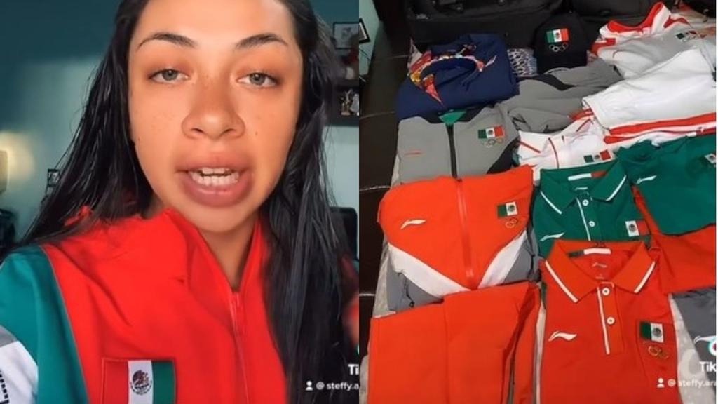Tras la polémica generada por las imágenes de los uniformes de la Selección Mexicana de Softbol en un bote de basura de la Villa Olímpica, la seleccionada Stefanía Aradillas publicó un video en sus redes sociales. (ESPECIAL)
