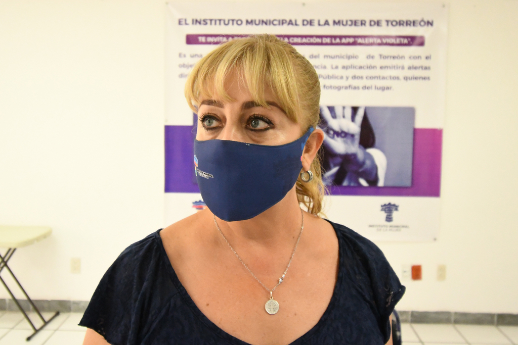 La directora del Instituto Municipal de la Mujer, Claudia Murillo, presentó ayer datos referentes a carpetas de investigación.