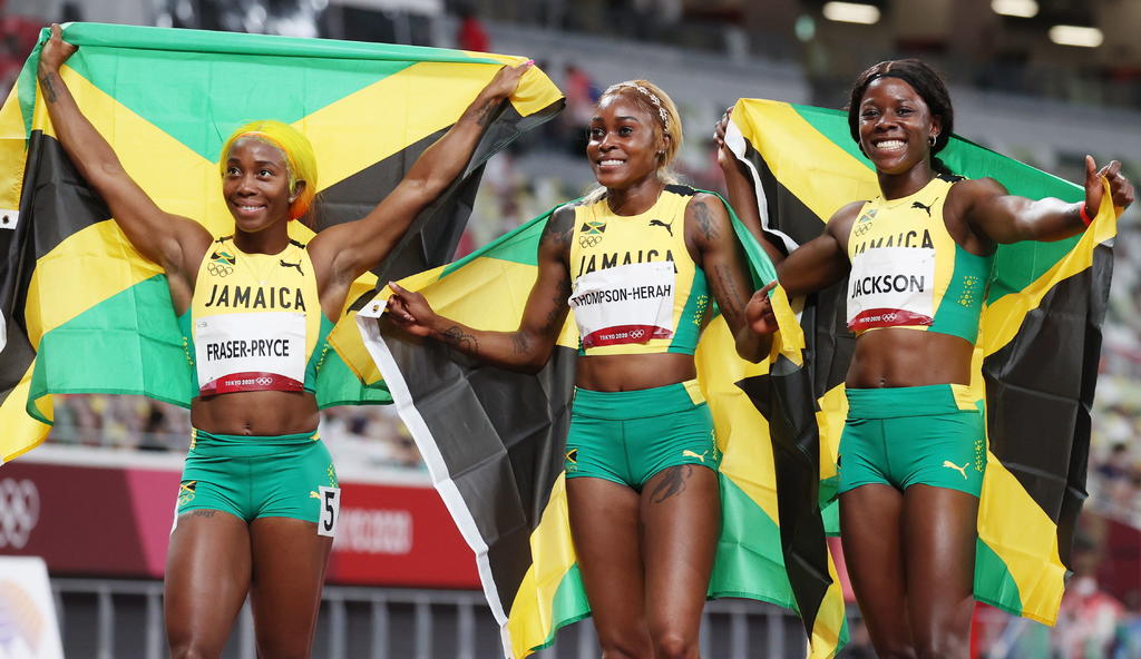 La ministra de Deportes de Jamaica, Olivia Grange, elogió la gesta que lograron este sábado las tres velocistas del país que coparon las medallas de la prueba femenina de los 100 metros lisos en los Juegos Olímpicos de Tokio 2020.
