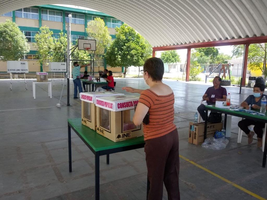 Desinformación, escasa promoción y desconocimiento de la ubicación de casillas, provocó la escasa participación de ciudadanos en la Consulta Popular 2021 en  la ciudad de Gómez Palacio, Durango. (PRIMITIVO GONZÁLEZ)