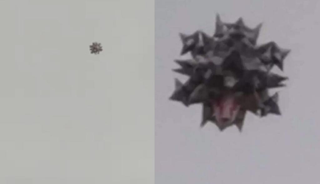 A través de redes sociales, internautas difundieron imágenes del 'extraño' objeto que habría sido visto sobrevolando en el cielo de Ecatepec (CAPTURA) 