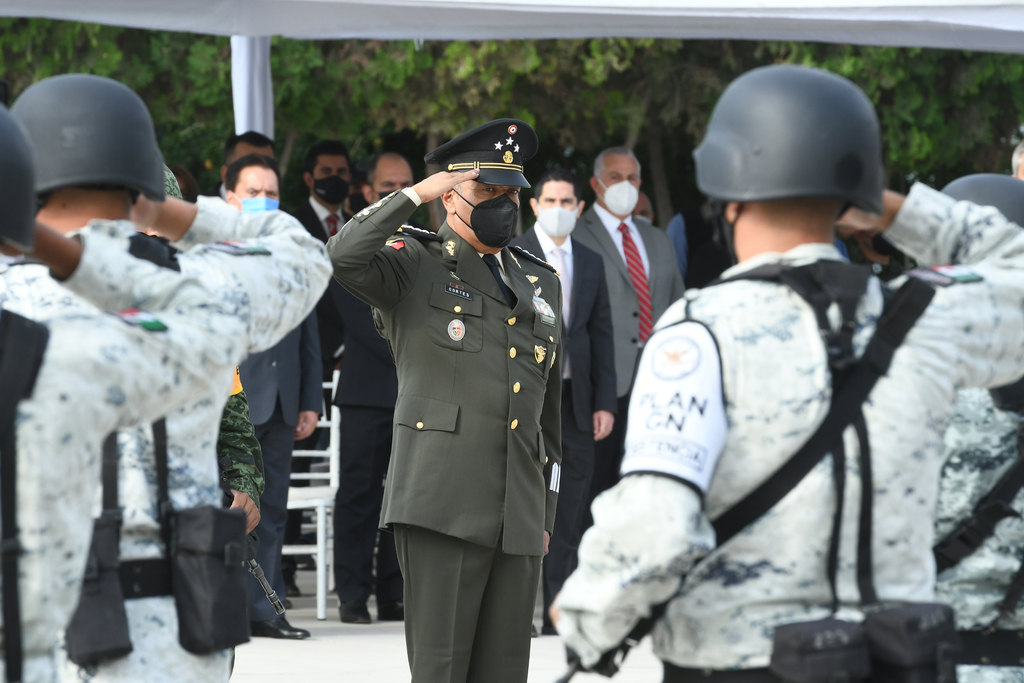 La XI Región Militar, que comprende los estados de Coahuila y Chihuahua, tiene nuevo comandante; se trata del general de División Diplomado de Estado Mayor Norberto Cortés Rodríguez. (FERNANDO COMPEÁN)