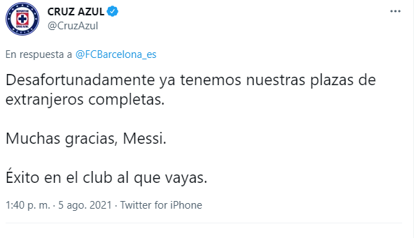 Messi sale del Barcelona, ¿y estos clubes de la Liga MX se apuntan a ficharlo?