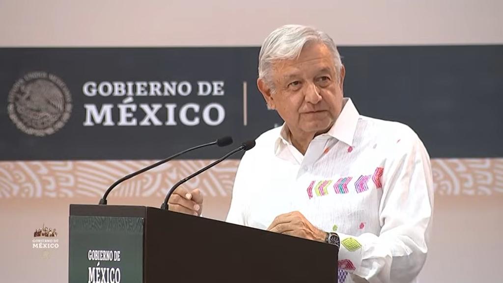Al asegurar que el salario es sagrado, el presidente Andrés Manuel López Obrador dijo que con 'participaciones federales futuras' se ayudará a Colima a superar la crisis financiera que ha detenido el pago de pensionados, maestros y trabajadores del estado. (ESPECIAL)