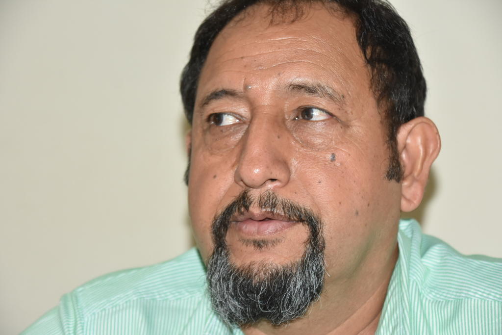 Gerardo Flores Escobedo, vocero nacional del Sindicato Nacional Democrático de Trabajadores Mineros, Metalúrgicos, Siderúrgicos y Conexos (SNDTMMSC).