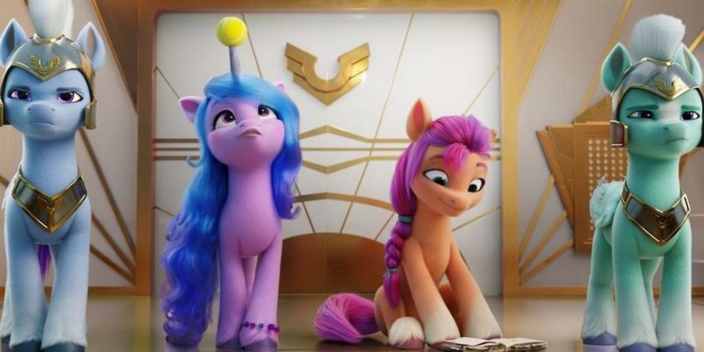 Este jueves Netflix publicó el tráiler y póster oficial de 'My Little Pony: A New Generation', la película de animación que llega tras la presentación de la quinta generación de famosos juguetes (y sus posteriores dibujos animados) creados por Hasbro en los años 80. (ESPECIAL) 