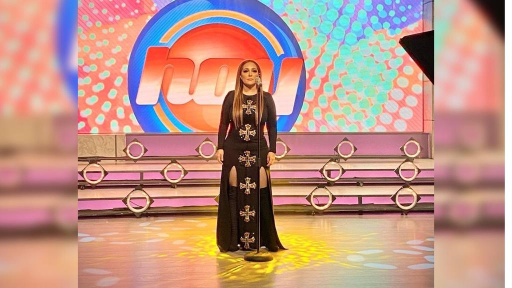 Durante varios años, Myriam Montemayor anhelaba cantar en algún programa de Televisa y por fin lo logró. (ESPECIAL)