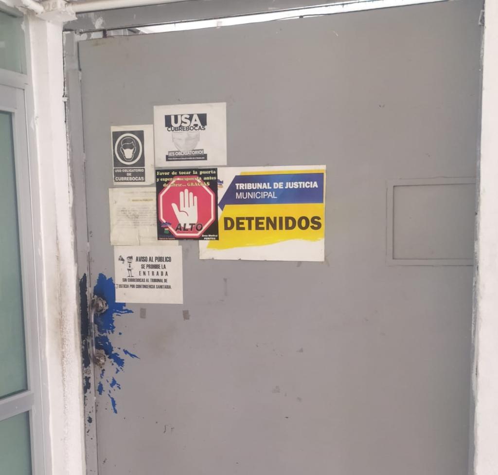 El inculpado fue trasladado a las instalaciones del Tribunal de Justicia Municipal, donde quedó internado en una de las celdas.
(ARCHIVO)