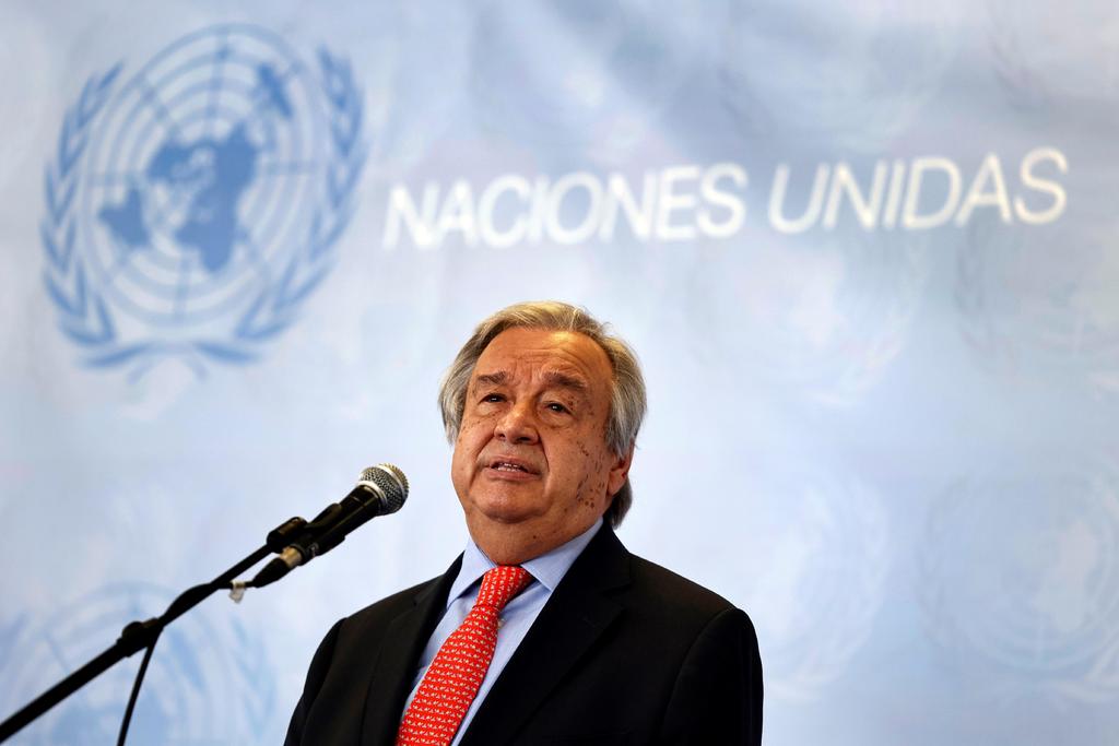 El secretario general de las Naciones Unidas, Antonio Guterres, hizo un llamado el lunes para poner fin inmediatamente a la violencia en Afganistán y exhortó a la comunidad internacional a unirse para garantizar que se respeten los derechos humanos de todas las personas, sobre todo de las mujeres y niñas. (ARCHIVO) 
