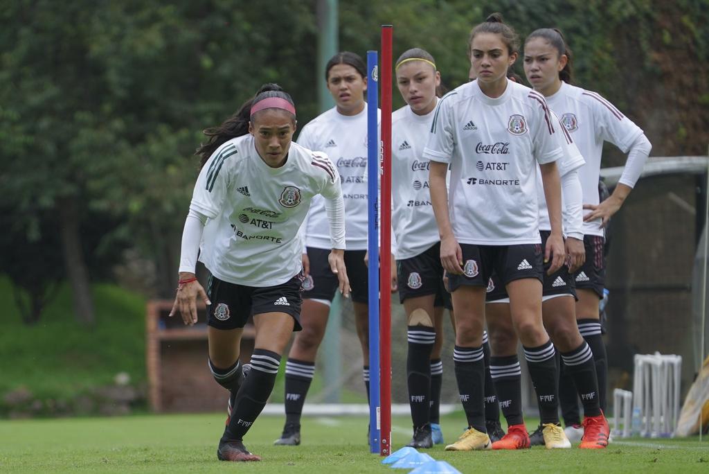 La Selección Nacional de México Femenil Sub-17 finalizó su concentración, misma que se llevó a cabo en las instalaciones del Centro de Alto Rendimiento (CAR) de la Federación Mexicana de Futbol desde el pasado 7 de agosto. (CORTESÍA)