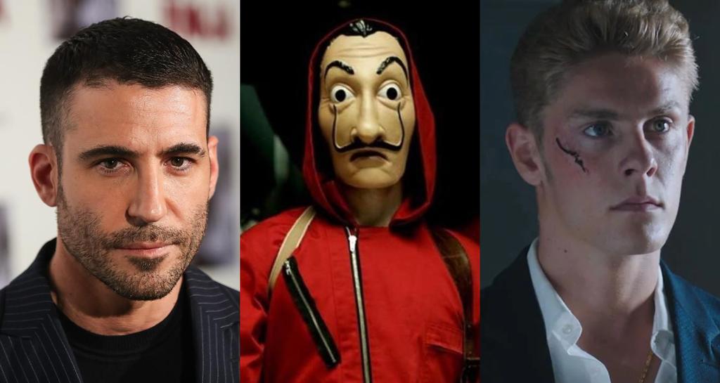 Los actores Patrick Criado ('Antidisturbios') y Miguel Ángel Silvestre ('Sky Rojo') serán dos de las nuevas caras de la quinta y última temporada de 'La casa de papel', cuya primera mitad se estrenará el próximo 3 de septiembre a nivel mundial en la plataforma Netflix.  (ESPECIAL) 