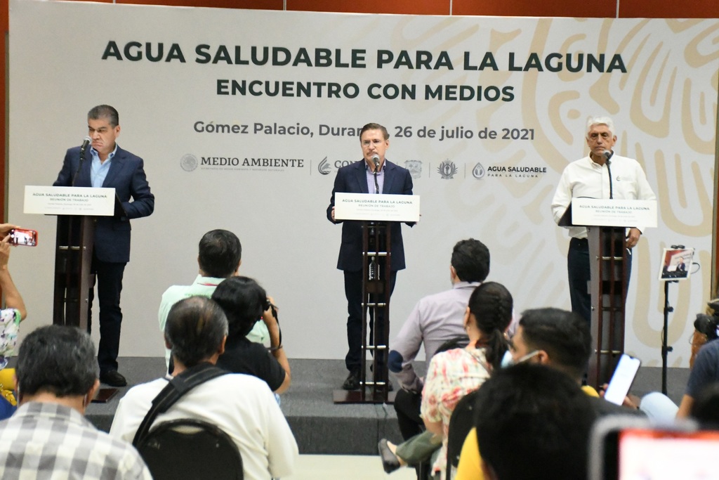 La organización tenía una reunión programada ayer con los gobernadores de Coahuila y Durango; y el director general de Conagua. (ARCHIVO)