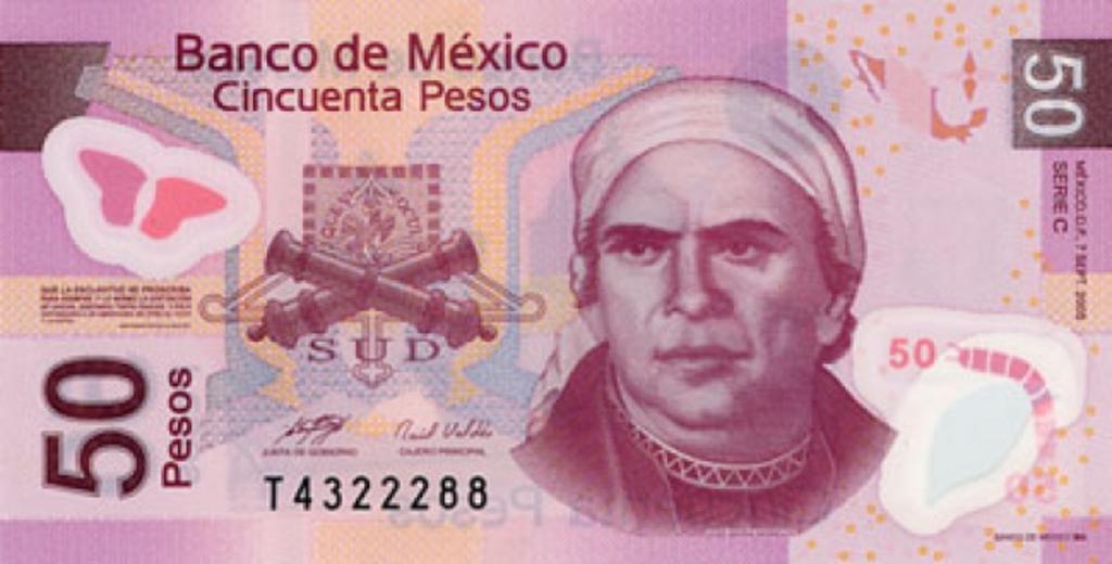 El Banco de México (Banxico) está alistando la circulación de dos nuevos billetes, uno de 20 y otro de 50 pesos que pronto estarán en las manos del público en general. (ESPECIAL) 
