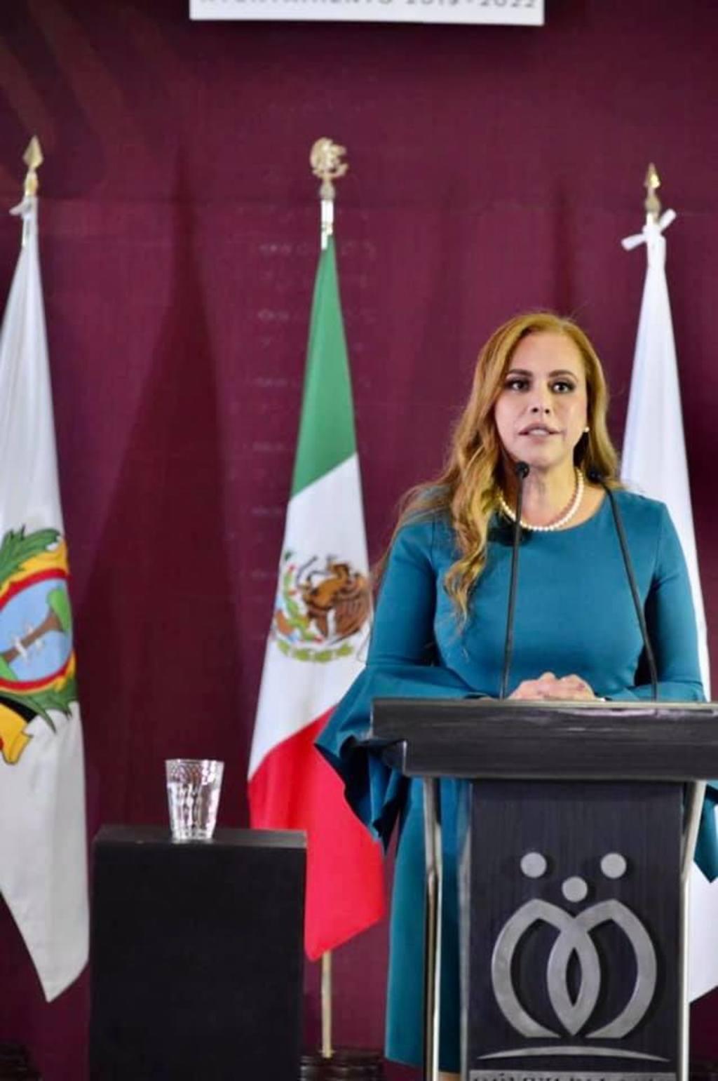 La alcaldesa Marina Vitela rindió en una Sesión Solemne virtual debido a la pandemia del COVID. (CORTESÍA)