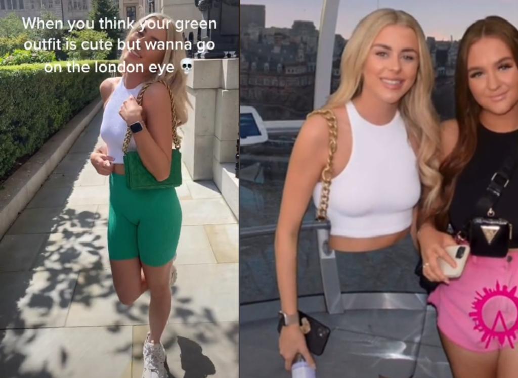 Su ropa se confunde con la pantalla verde del fotógrafo profesional. (INTERNET)