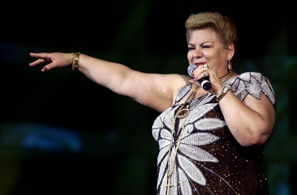 Paquita la del Barrio será galardonada con el premio a la Trayectoria Artística durante la ceremonia de los Premios Billboard de la Música Latina que se llevará a cabo el próximo 23 de septiembre en Miami y en la que también cantará este ícono y expresión de la cultura popular mexicana. (ARCHIVO) 