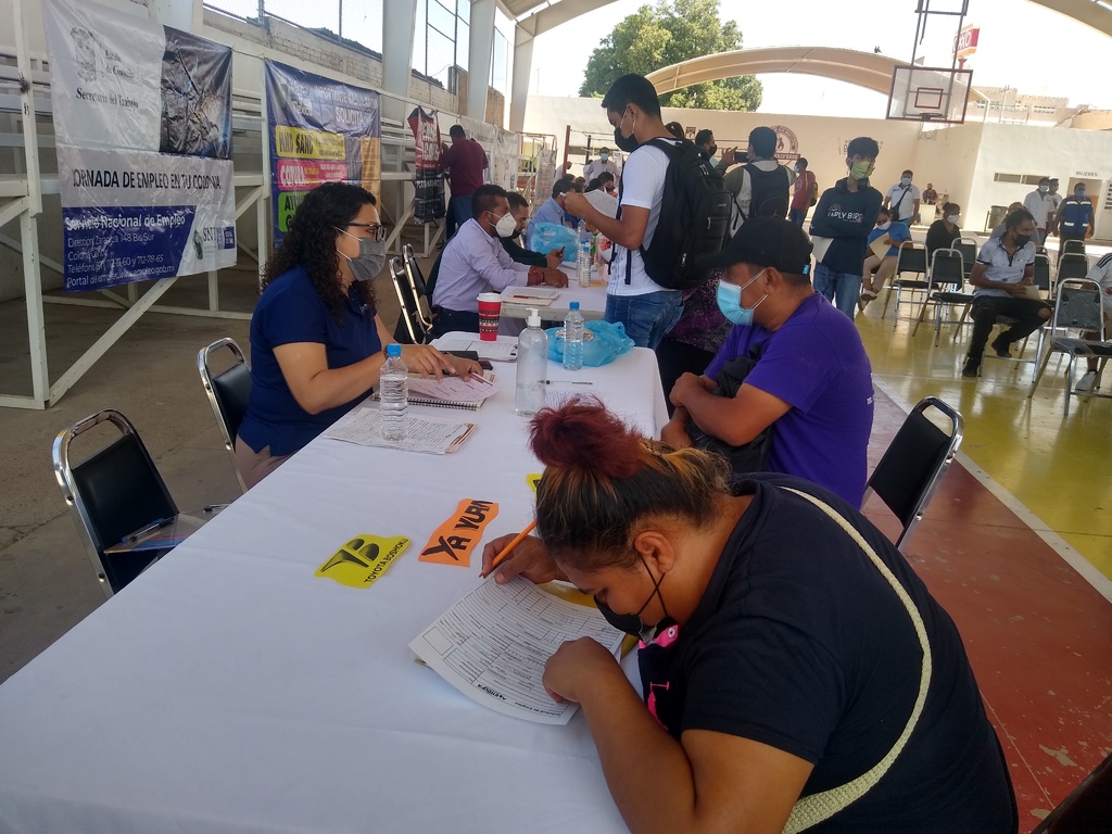 Ayer se realizó la tercera Jornada del Empleo en Matamoros.