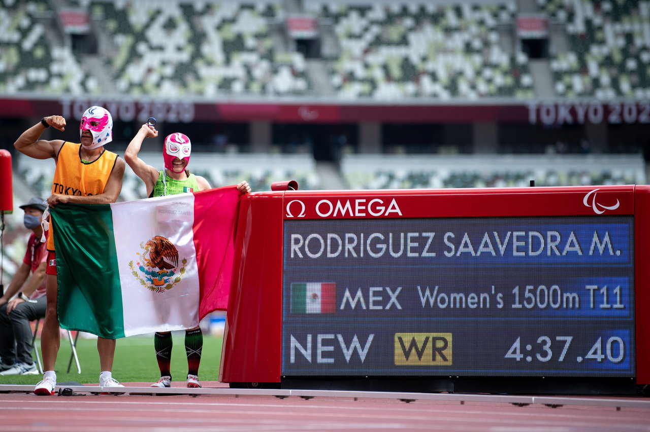 Mónica Rodríguez logra medalla de oro para México en Juegos Paralímpicos de Tokio 2020