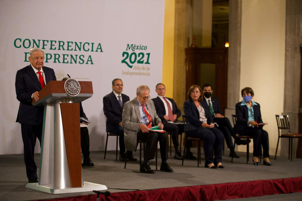 López Obrador informó que la conferencia mañanera de este miércoles se suspenderá para rendir su mensaje. (EL UNIVERSAL)