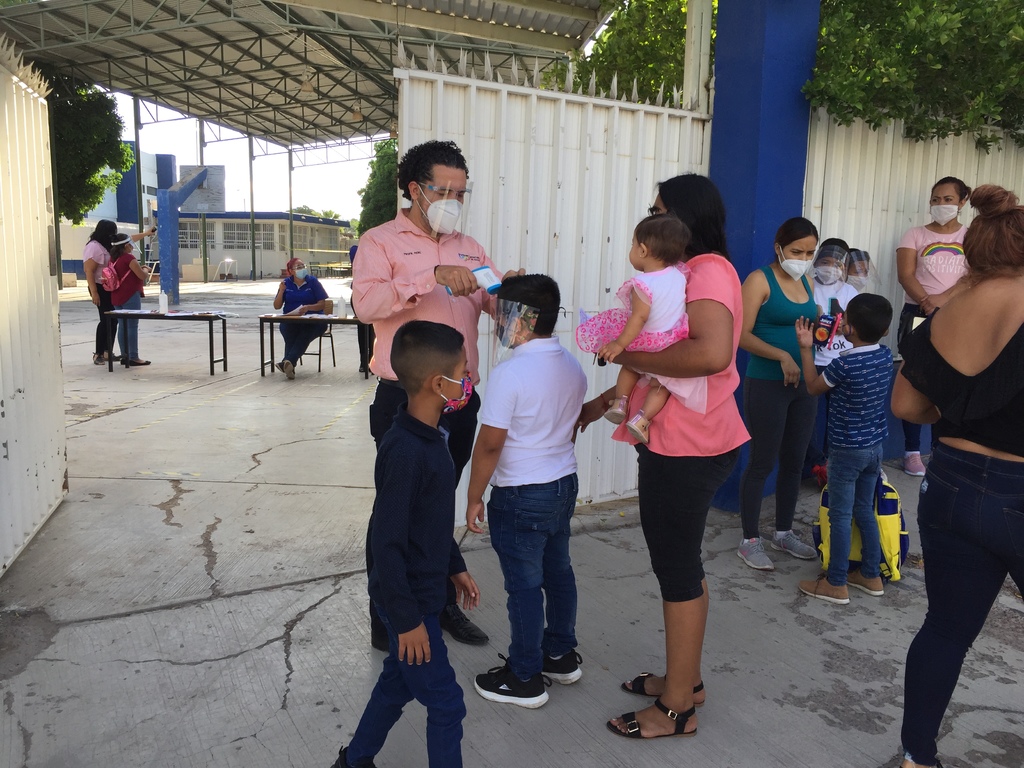 Un total de 482 escuelas de nivel básico en La Laguna de Durango fueron las que regresaron de forma presencial a clases. (GUADALUPE MIRANDA)