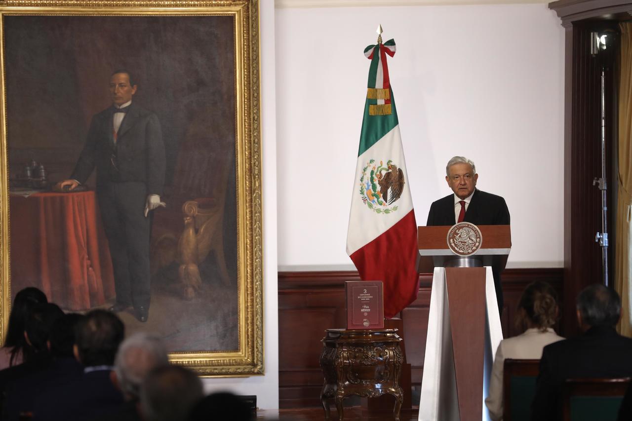 López Obrador aseguró haber concretado siete logros récord en materia económica, entre los que destacan las remesas. (ARCHIVO)